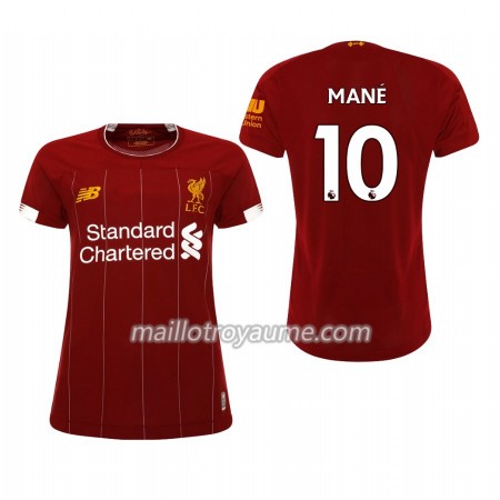 Maillot Foot Femme Liverpool Sadio Mane 10 Domicile 2019/20 Maillot Foot Femme Liverpool Sadio Mane 10 Domicile 2019/20